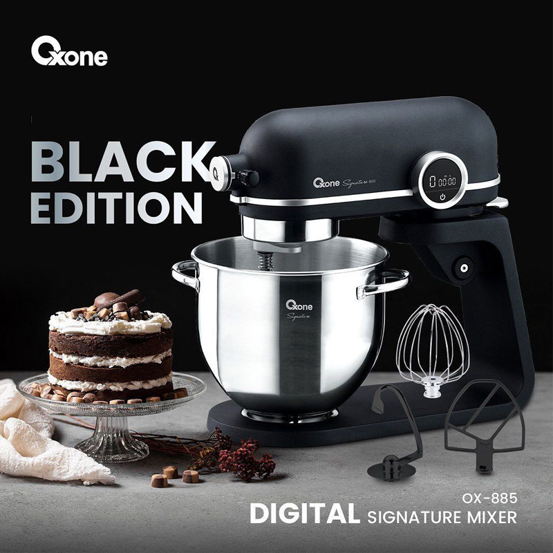 Oxone Stand Mixer Signature Low Noise Digital 5.2 L - OX-885 | OX885 Merah